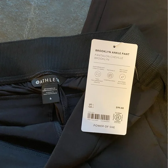 NWT Athleta Brooklyn Ankle Pant - Picture 2 of 5